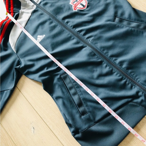 Adidas Toronto FC Embroidered Soccer Track Jacket - Picture 8 of 14
